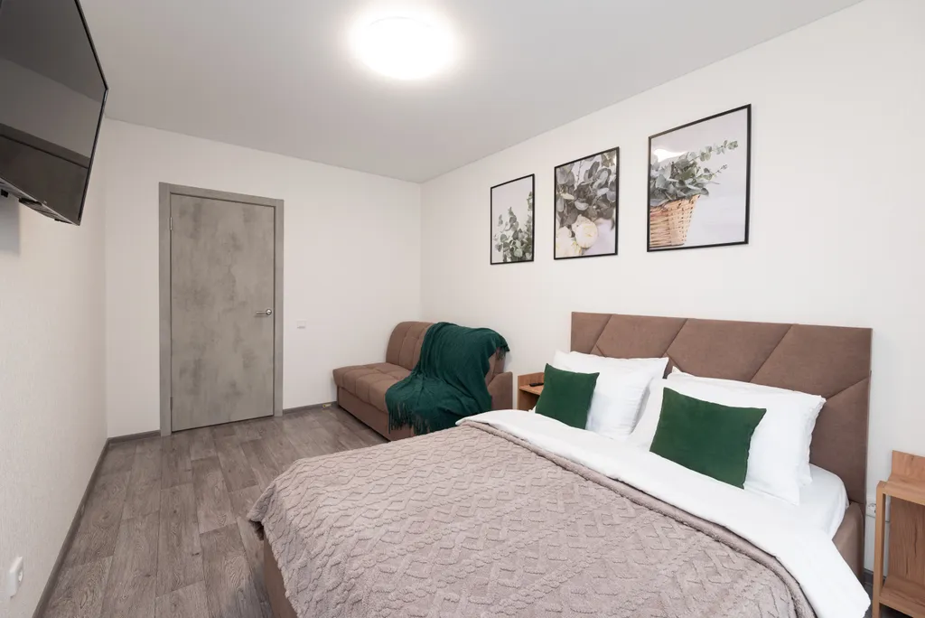 Однокомнатная квартира для четырёх гостей