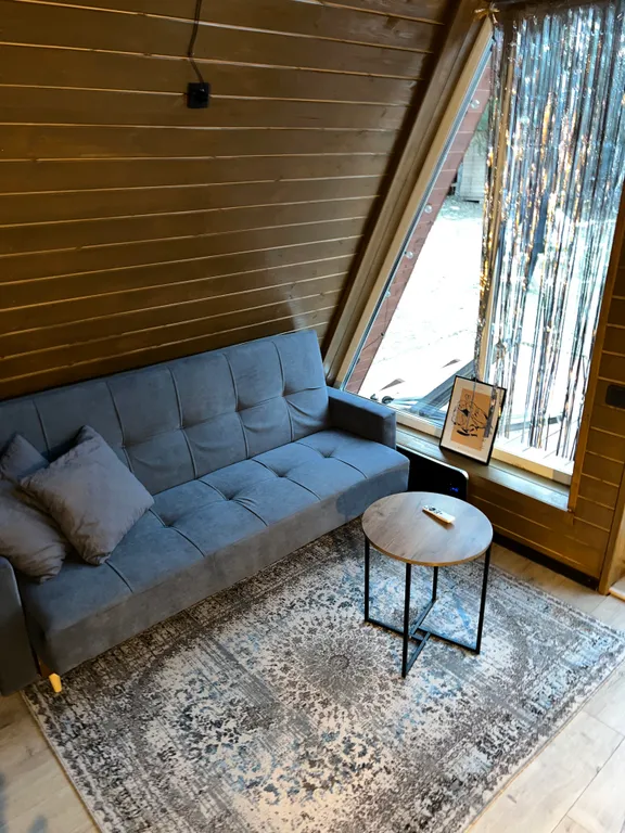 Уютный романтический домик А-фрейм