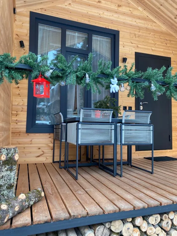 Эко домик в горах