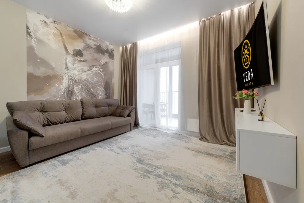 Квартира Квартира VEDA Aparts с видом на залив до 4-х гостей — Санкт-Петербург