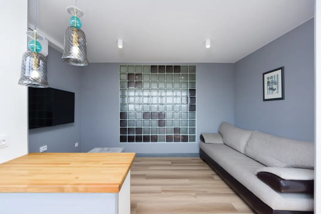 Современная уютная квартира с видом на горы