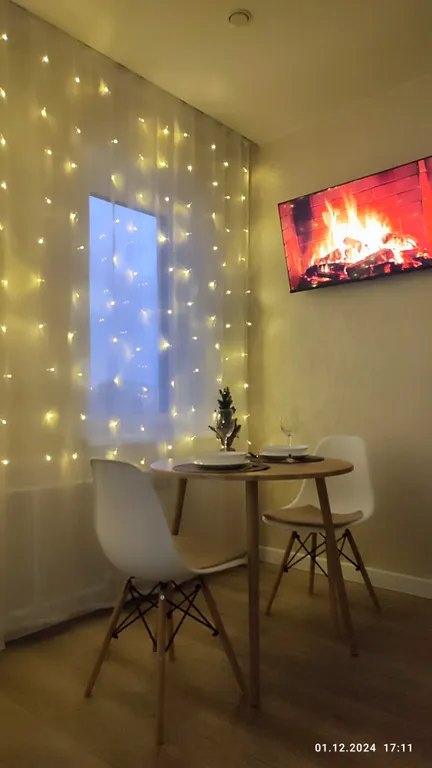 Уютная квартира с прекрасным видом на реку