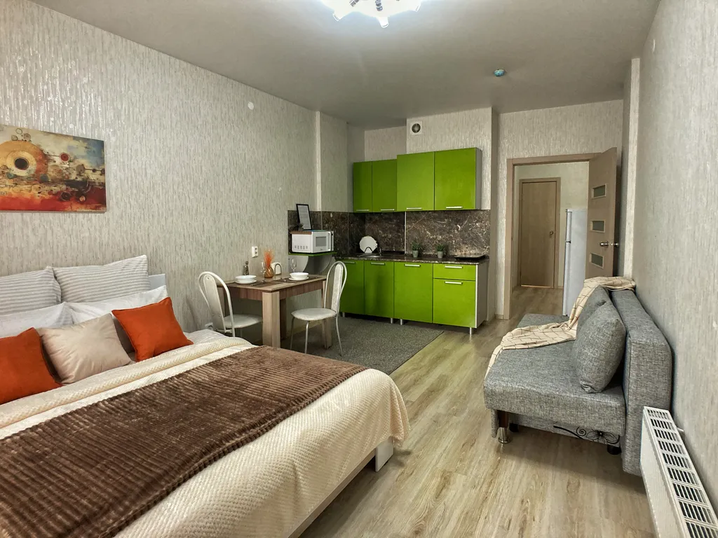 Апартаменты в центре с видом на город