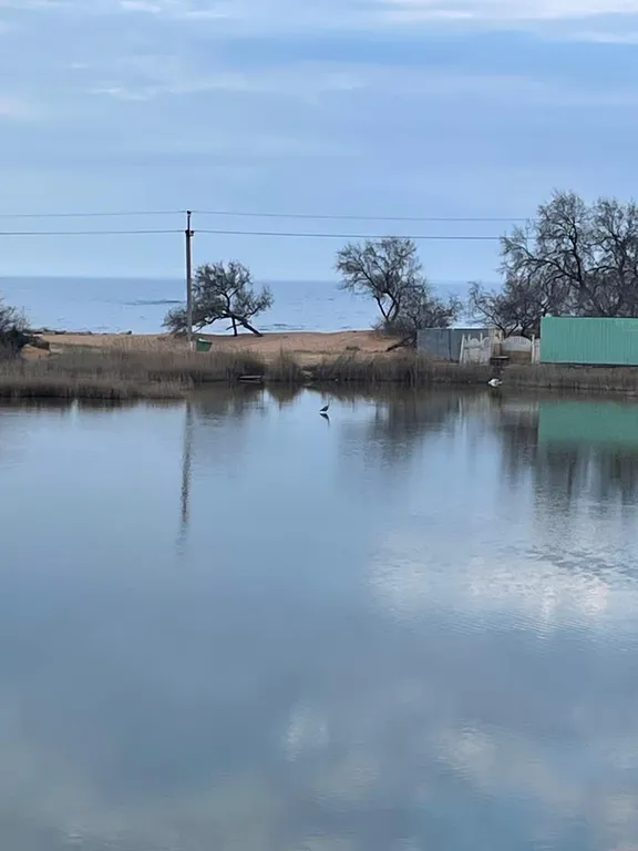 Двухэтажный дом на берегу Азовского моря