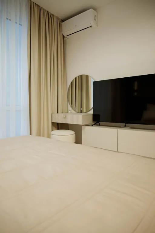 Дизайнерская студия с атмосферой бутик-отеля