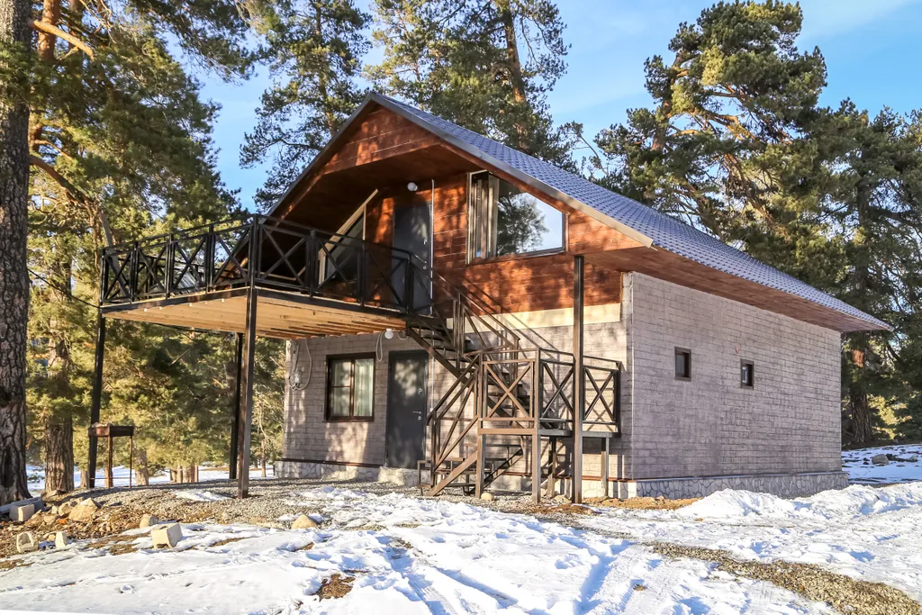 Коттедж с живописным видом на горы