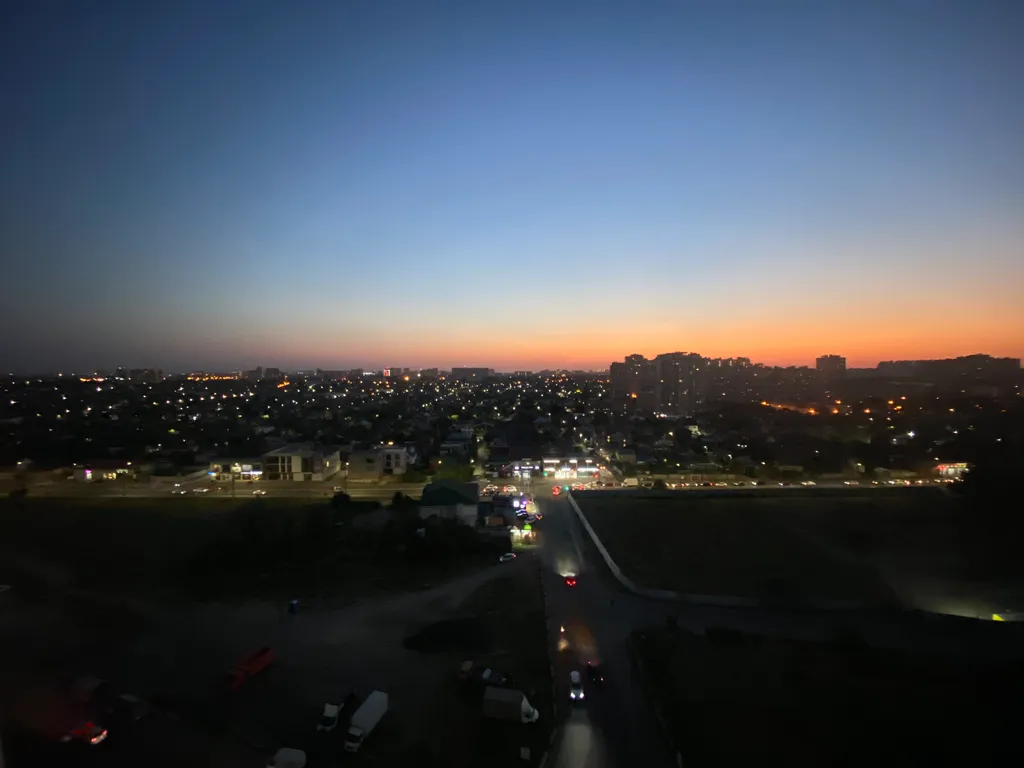 Квартира с видом на город