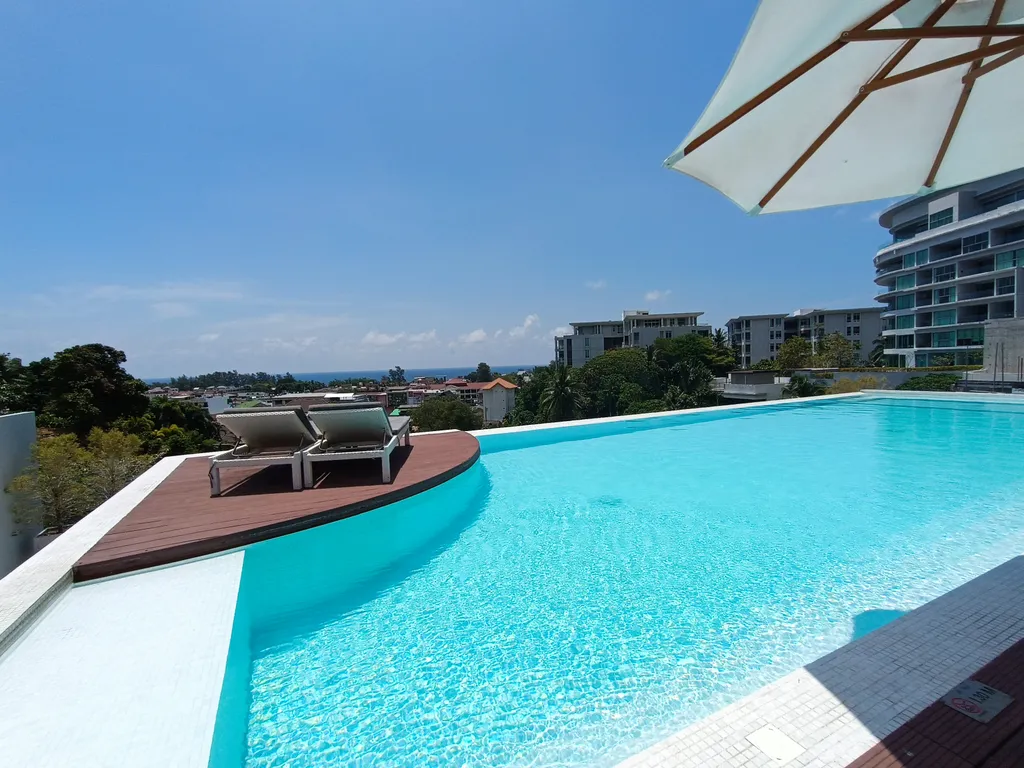 1-к видовая квартира с бассейном на крыше Karon