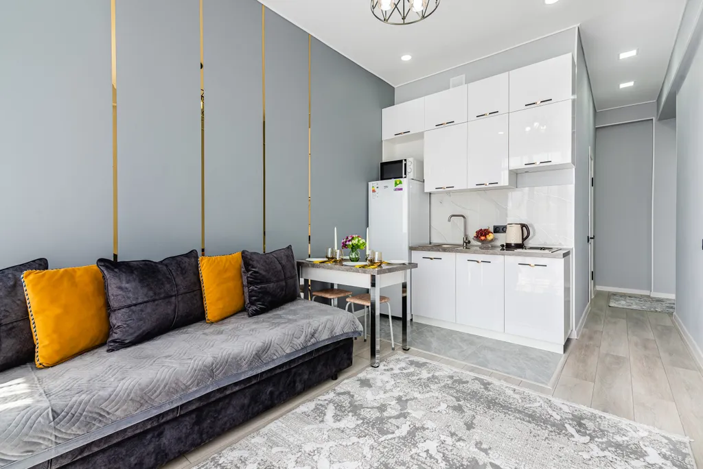 Квартира Апартаменты с панорамным видом на горы в ЖК Heaven — Алматы