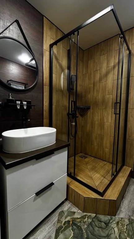 Уютный дом с видом на лес