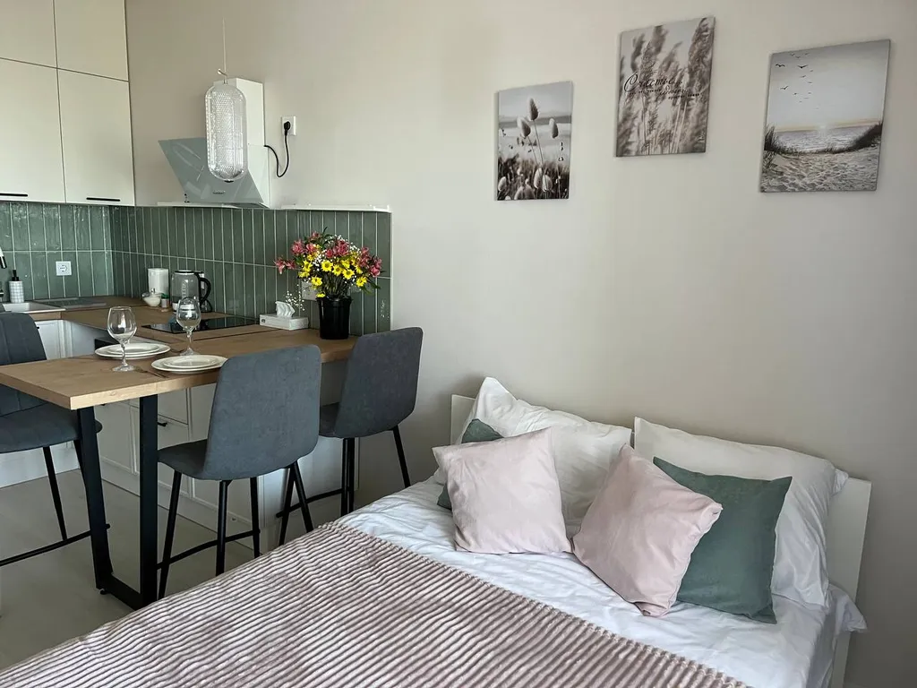 Прекрасная студия для 3 гостей