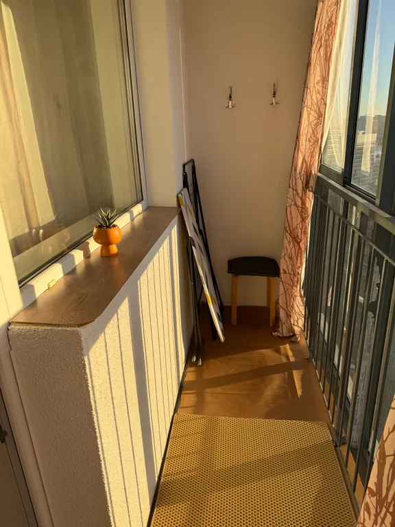 Уютная студия Рощинская 26 с видом на пруд