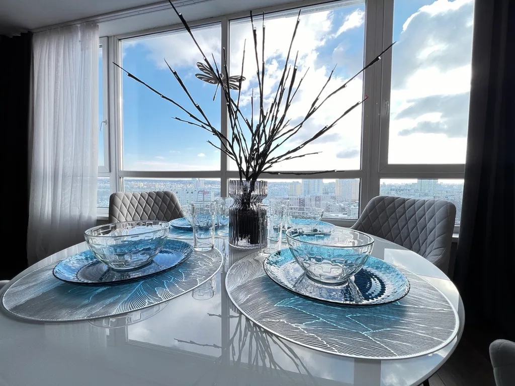 Квартира центр, отличный вид на город