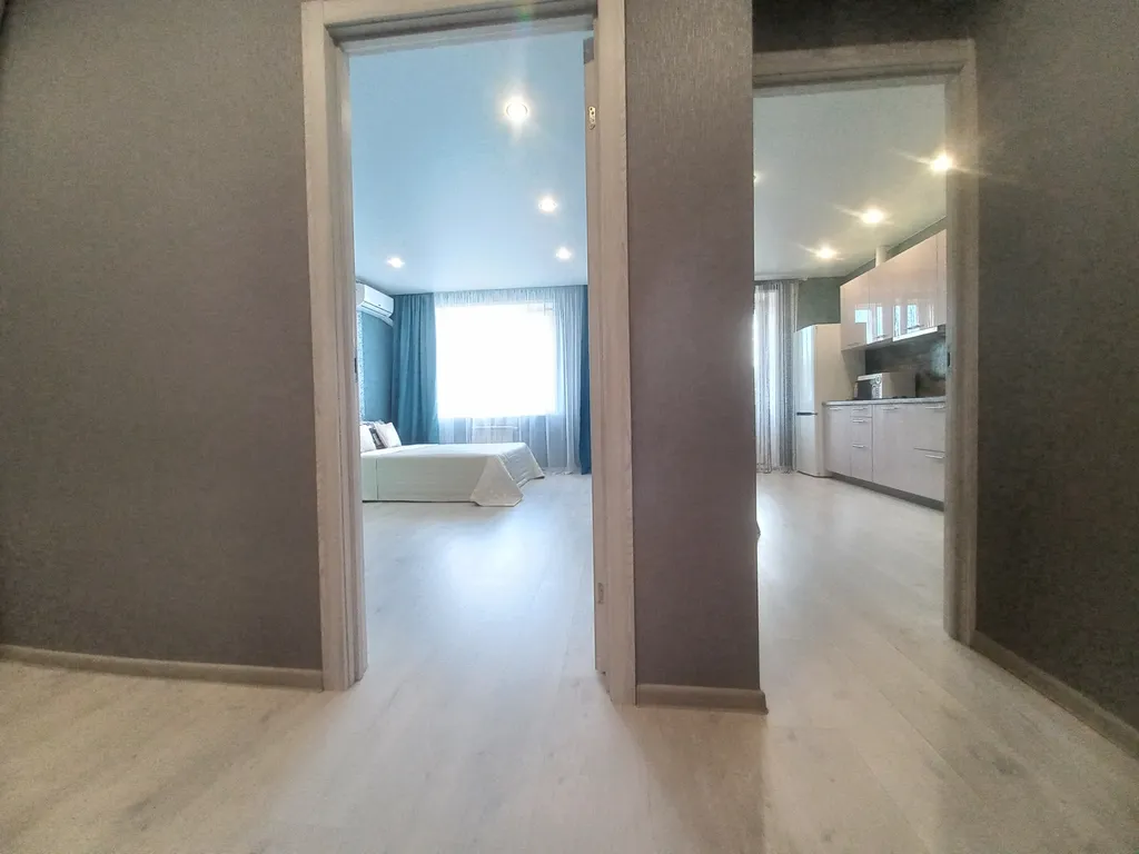 Стильная квартира с красивым видом из окон