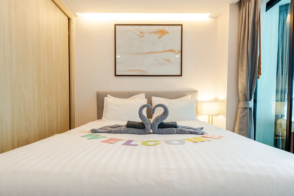 Апартамент с видом на море у пляжа Раваи