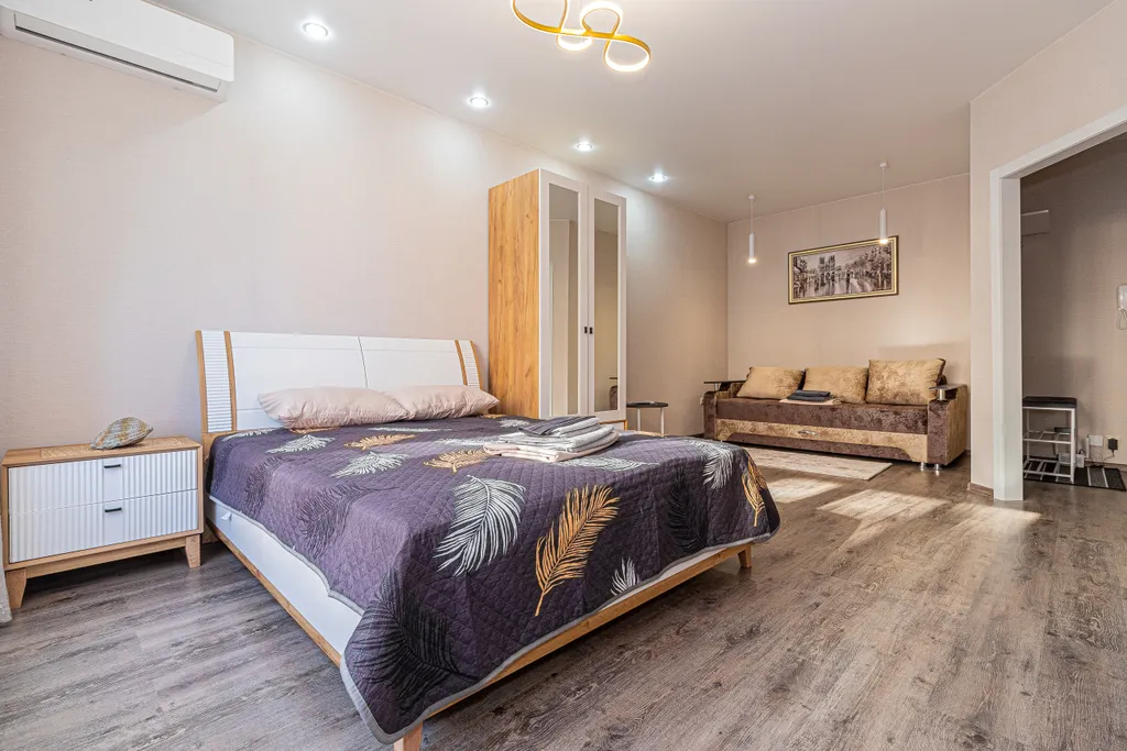 Квартира Квартира Для 4 гостей в ЖК Достояние — Краснодар