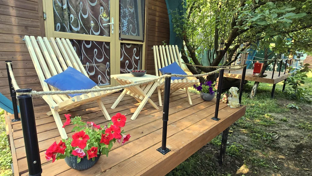 Оригинальный двухкомнатный Ролл-дом