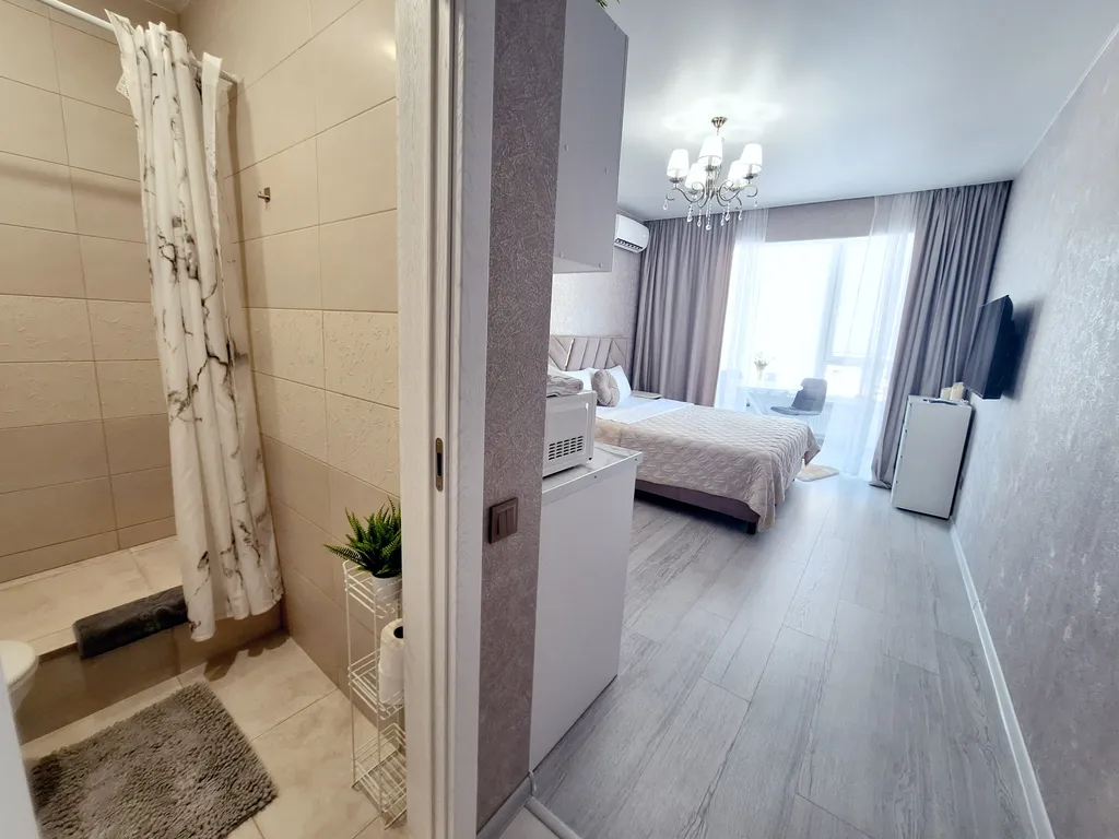 Трехкомнатная квартира с видом на Кубань