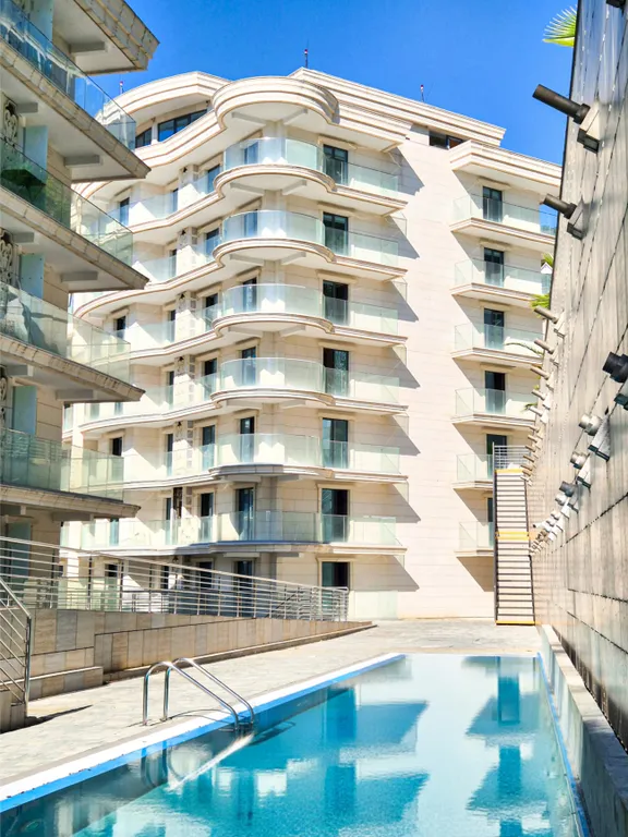 Уютная студия в апарт-комплексе «Marine Garden 4*»