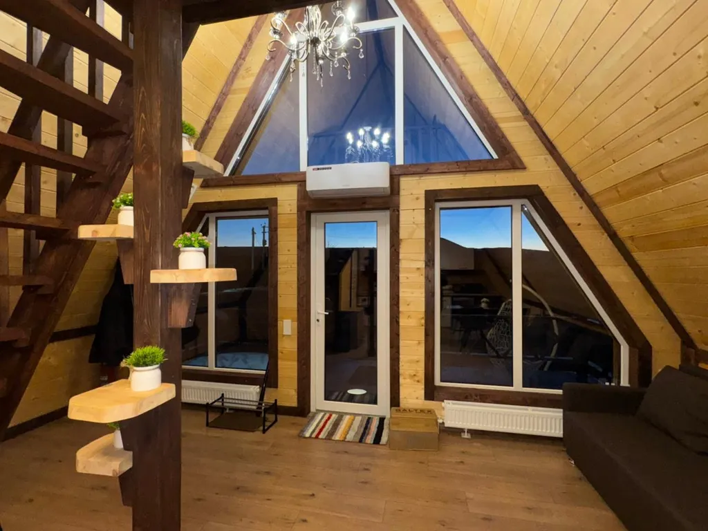 Уютный А-фрейм вдали от городской суеты