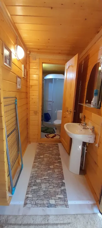 Коттедж Дом из бруса в саду — Анапа