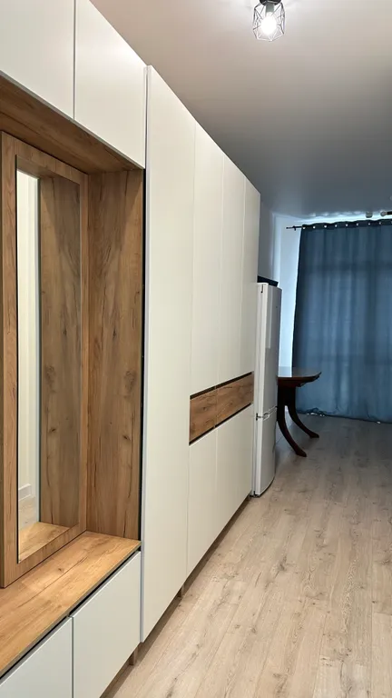 Уютная квартира с балконом и очень удобной кроватью