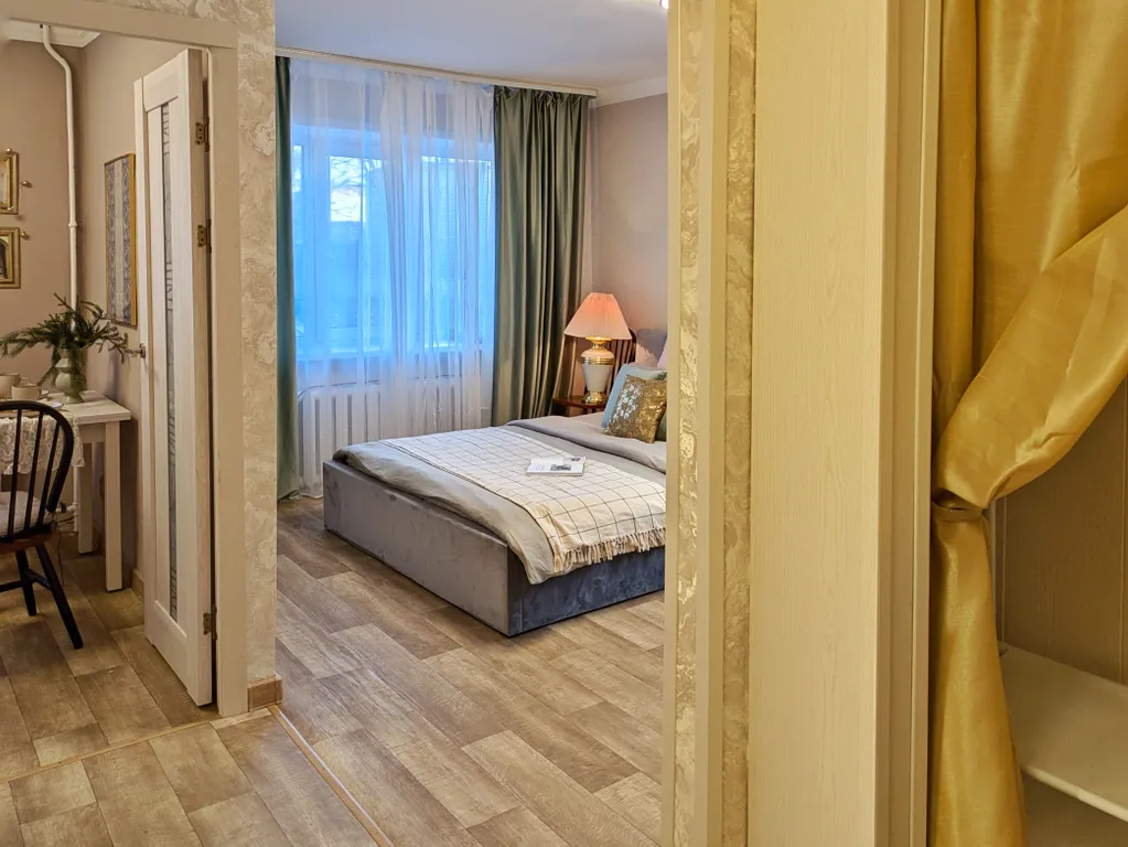 Атмосферная квартира в центре с винтажными деталями