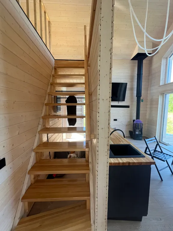 Коттедж Дизайнерский Барнхаус в природе Адыгеи — Новосвободная