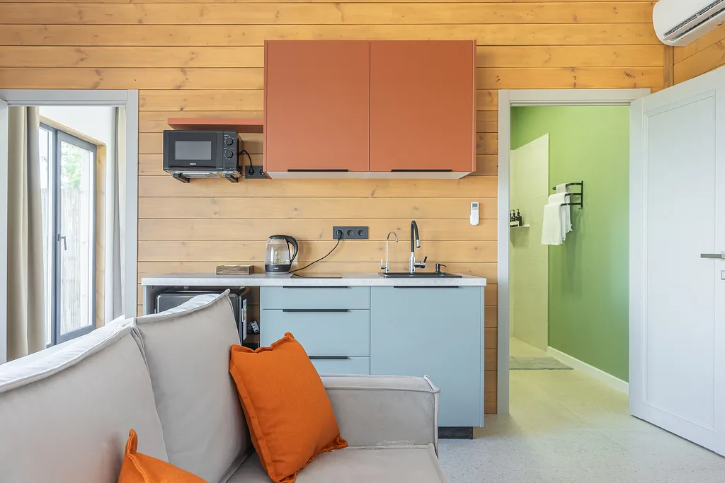 Шале на Гребной канале с сауной