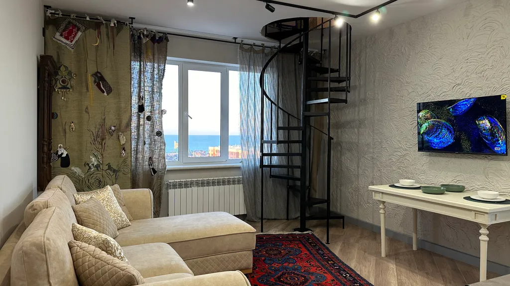 Квартира Апартаменты в этно стиле у моря с потрясающий видом — аренда посуточно в Каспийск