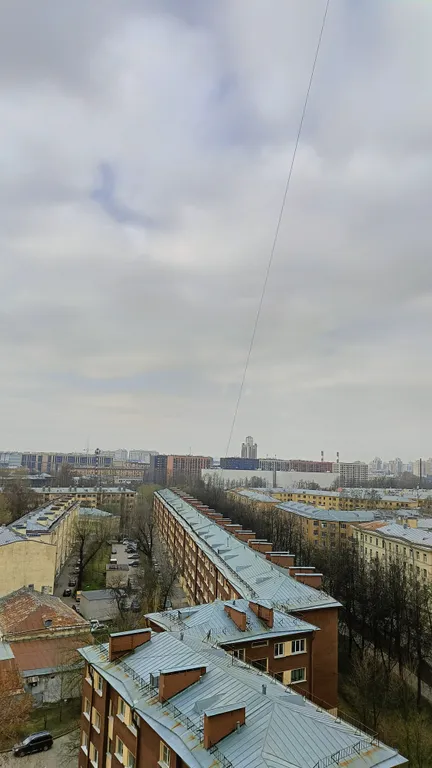 Квартира Квартира Уютная студия с видом на город — Санкт-Петербург
