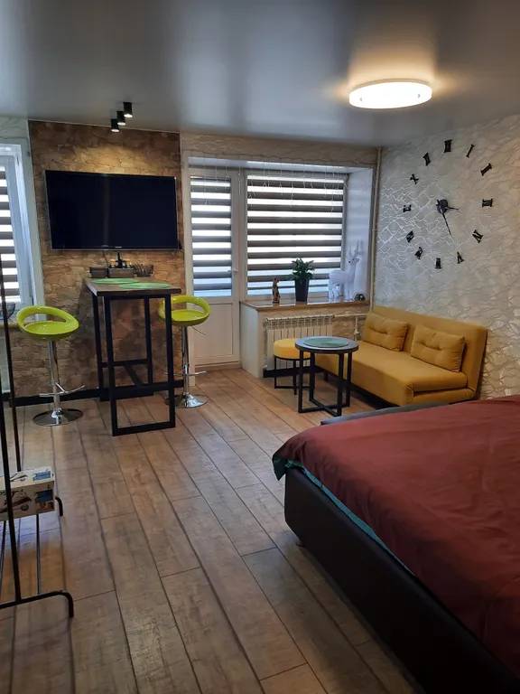 Квартира Уютная студия в стиле лофт в центре посёлка — аренда посуточно в Шерегеш