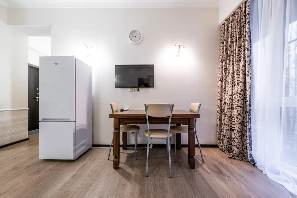 Классические апартаменты с двумя спальнями и ванной, 1 этаж