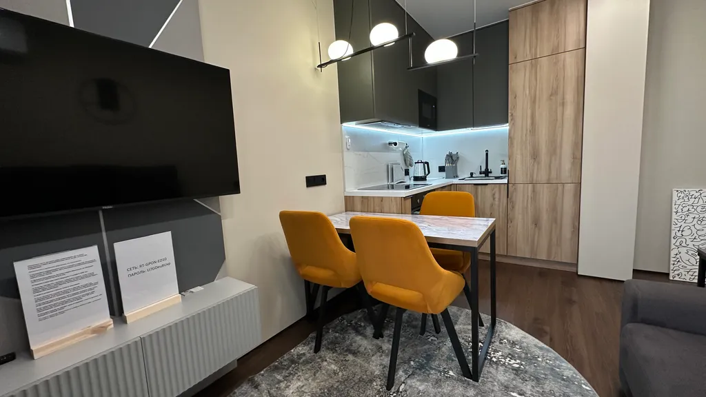 Квартира с дизайнерским ремонтом