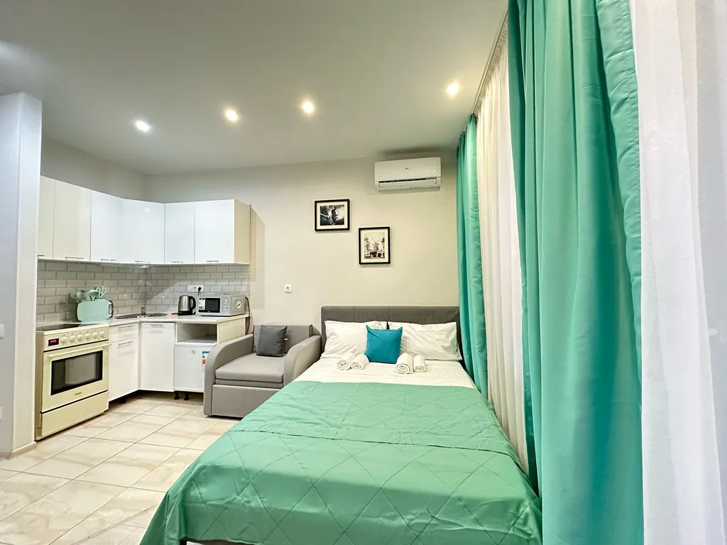 Квартира Квартира Уютная студия с отличным местом расположения — Сириус