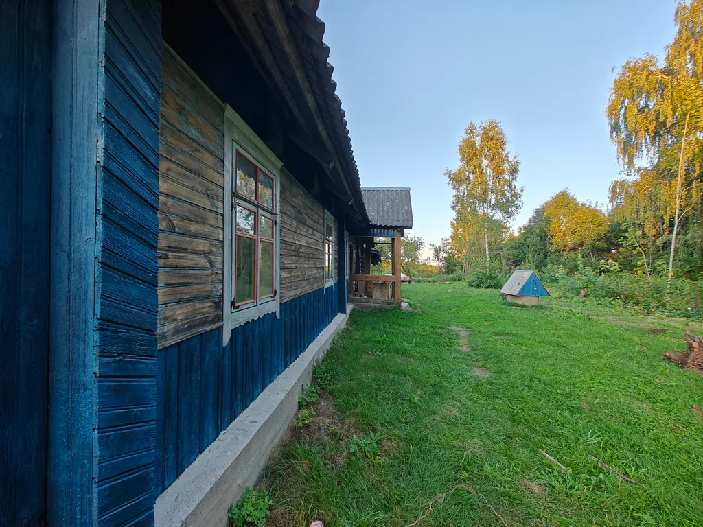 "Кот и Печка", синий дом, красота, тишина и ты