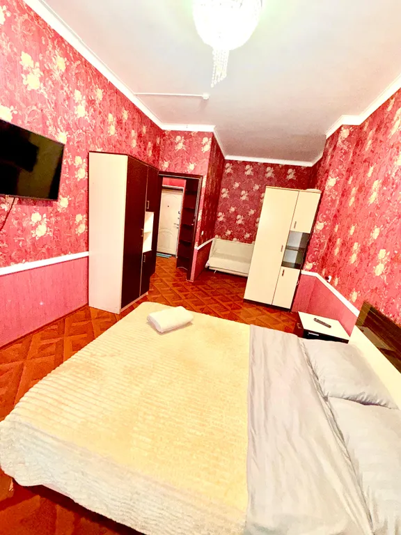 Однокомнатная квартира в самом центре города, оснащена всём необходимым