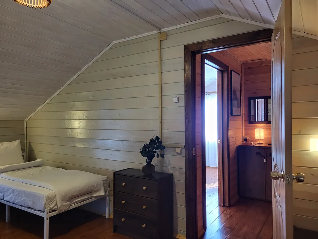 Коттедж Комфортный коттедж с баней, камином и мангальной зоной — Дракино