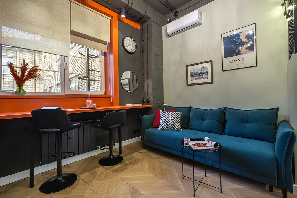 Квартира Квартира Апартамент Orange loft на Войковской рядом с ЦИТО Приорова — Москва