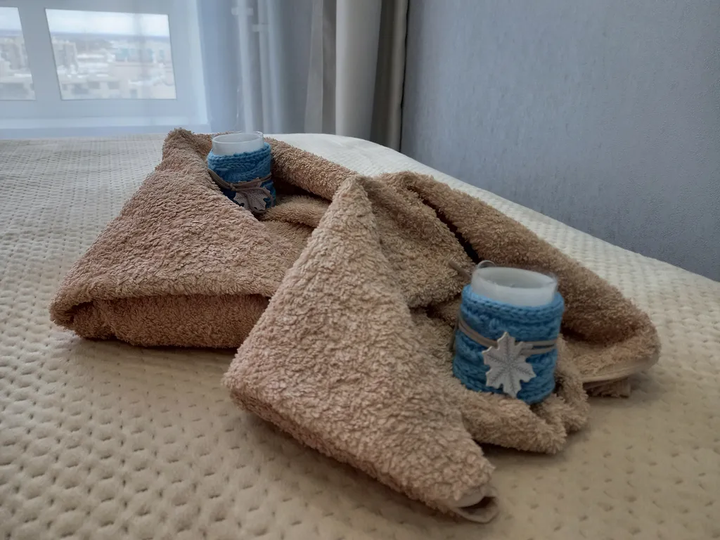 Апартаменты с закатом на озеро