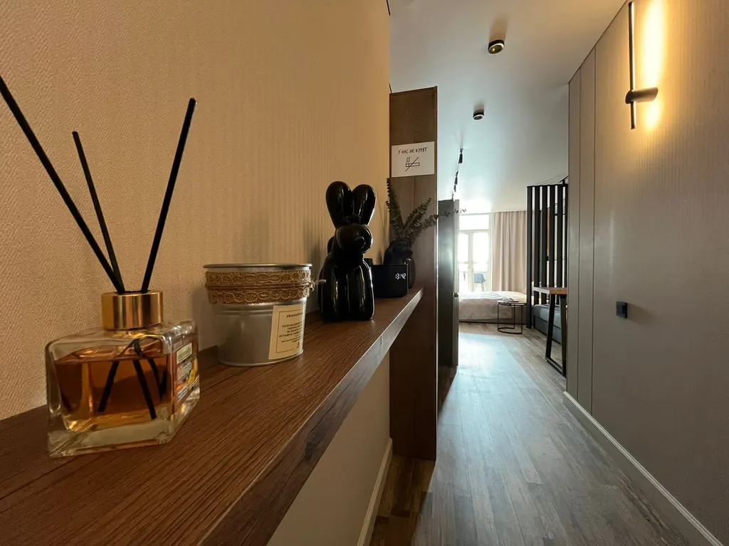 Апартаменты с видом на реку, проектором и игровой приставкой PS4