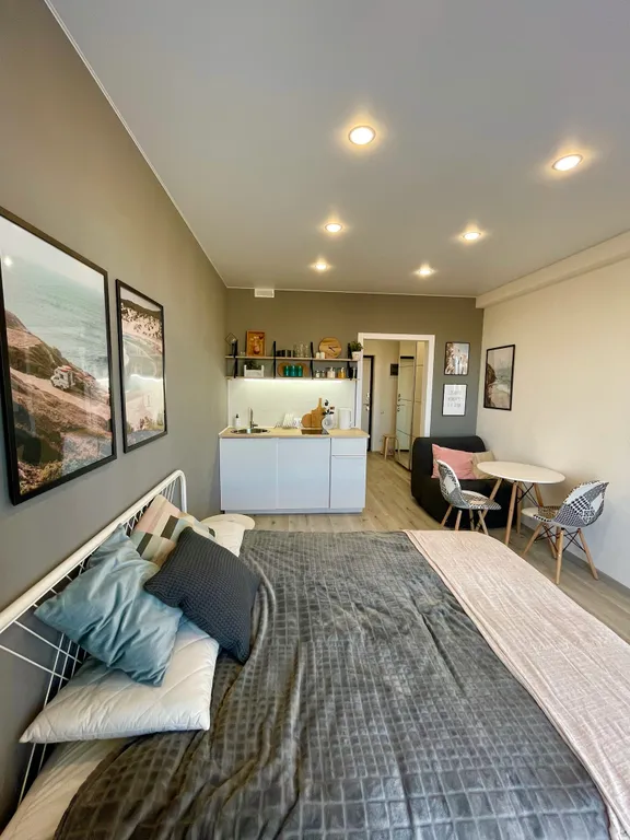 Квартира Для романтической пары или семьи квартира с видом на горы и море — Севастополь