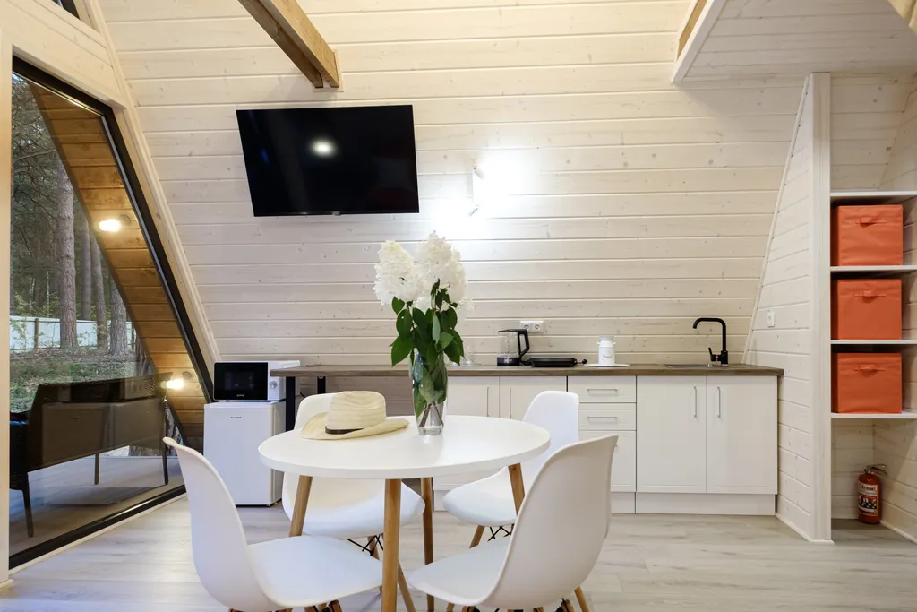 Дом 38m2 — чан, кухня, Wi-Fi