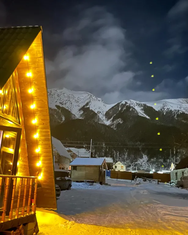 Коттедж 2-комнатный Дом — Архыз