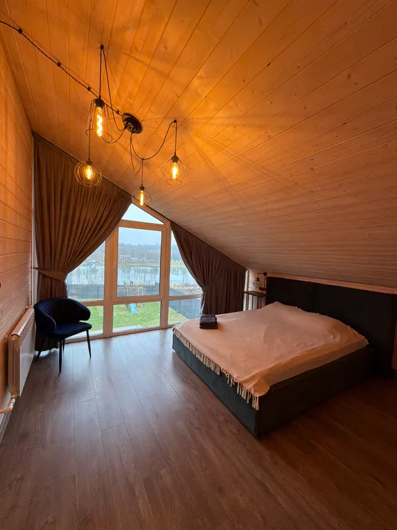 2-этажный Барнхаус с чаном, сауной и бассейном