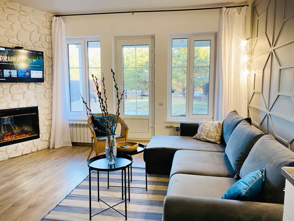 Гостевой дом у Рыбинского водохранилища с мангалом