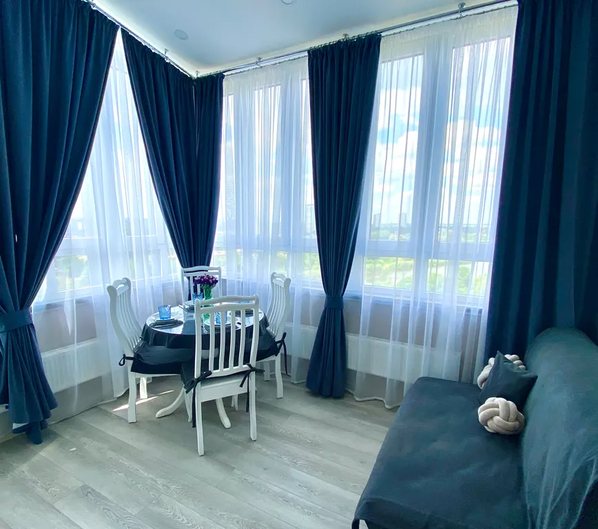 Панорамный люкс с джакузи и камином