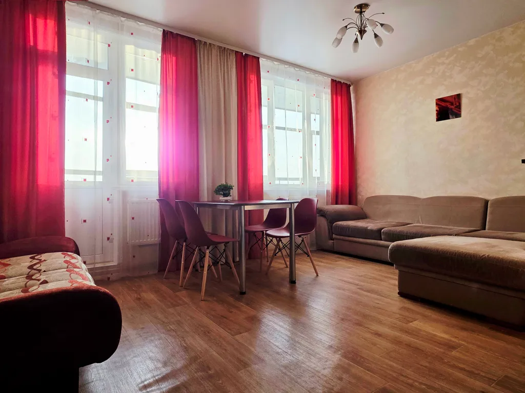 Просторная квартира с видом на город