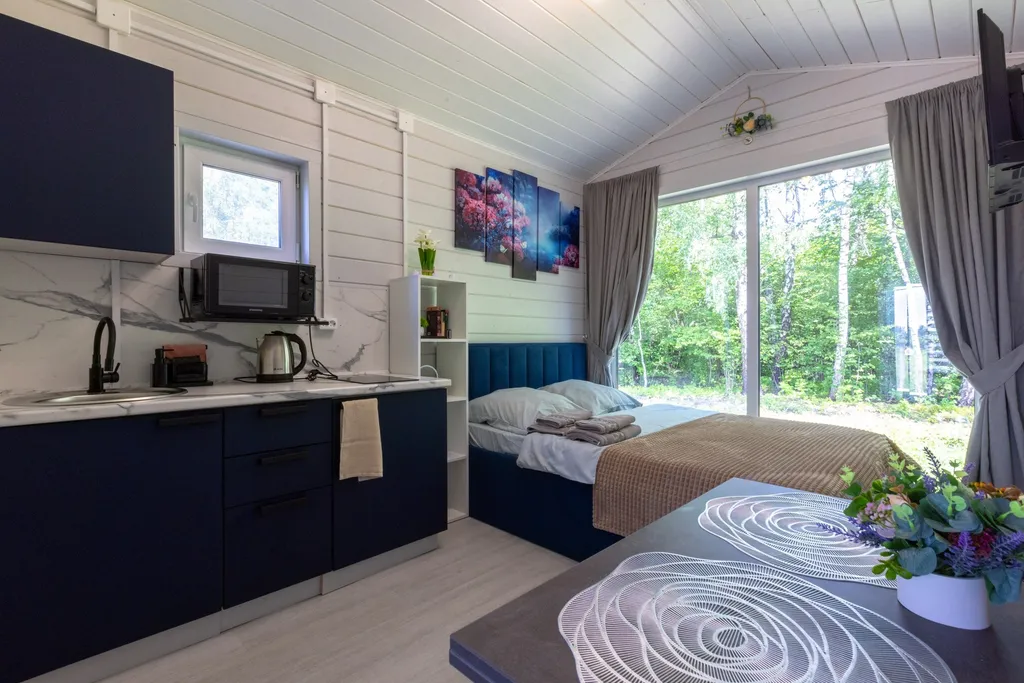 Коттедж Комфортный домик на лоне чистой природы — аренда посуточно в Заокский