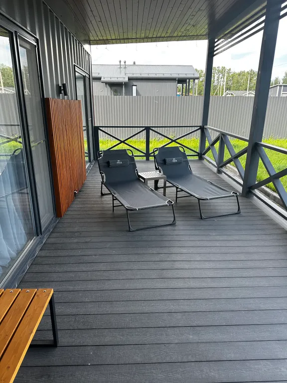 Новый коттедж для отдыха проживания